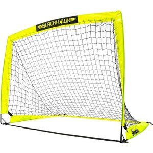Franklin Sports Blackhawk Backyard Soccer Goal - Portable Pop Up Soccer Nets